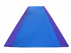 Gymnastický koberec 200 - modrá/fialová