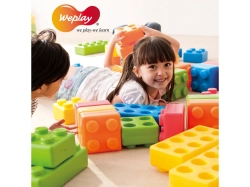 Velké plastové stavební kostky – Weplay