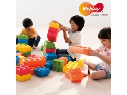Velké plastové stavební kostky – Weplay