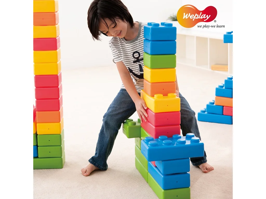Velké plastové stavební kostky – Weplay