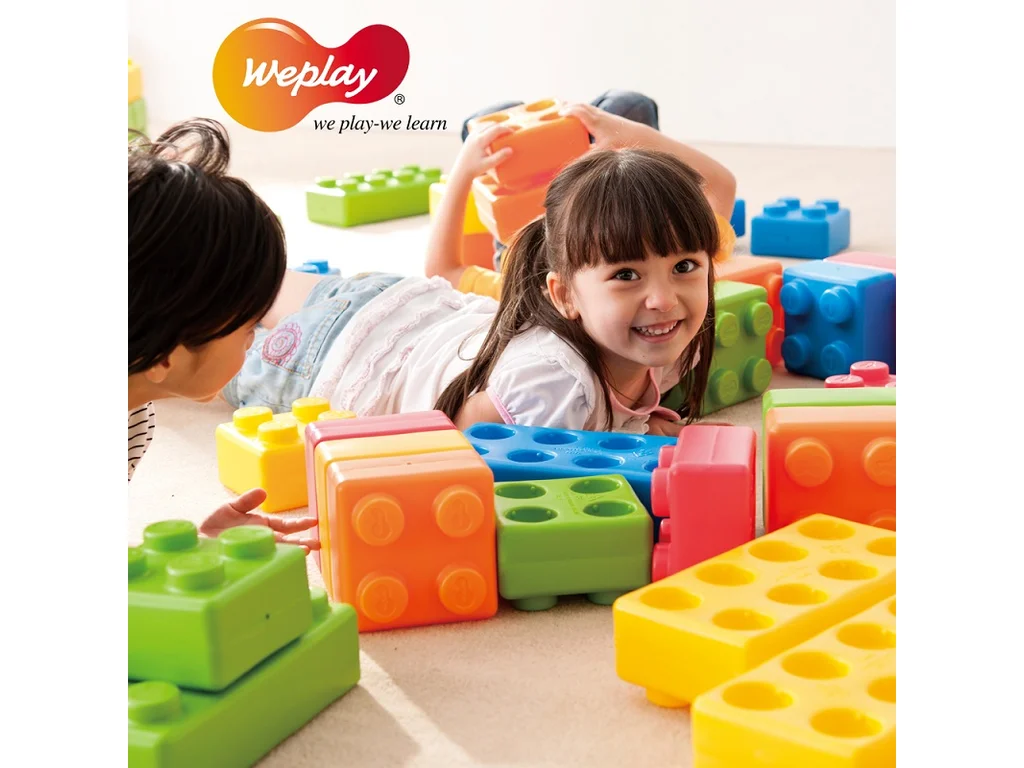 Velké plastové stavební kostky – Weplay